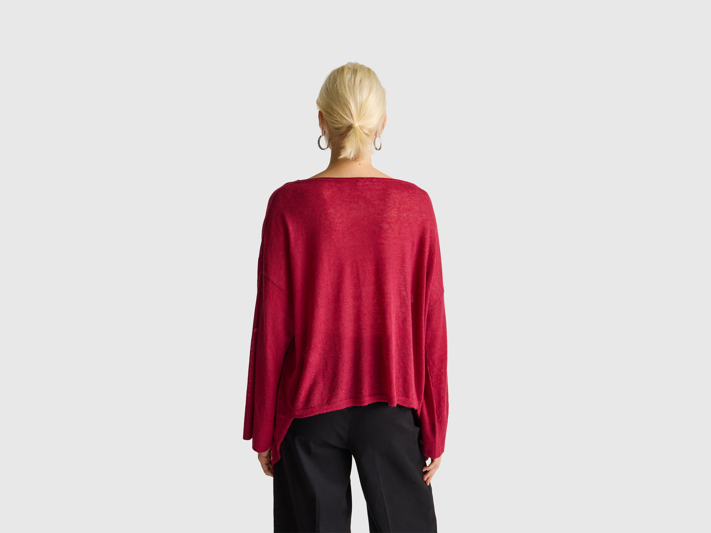 BOAT-NECK SWEAT.L/S Women image number 2